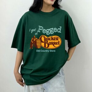 I Got Pegged at Cracker Barrel Old Country Store Comfort Colors T-Shirt, Vintage Cracker Barrel Tee, Funny Tee, Vintage Shirt, Sarcastic Tee, TShirt, Sweatshirt