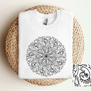 Curse Word Mandala Shirt, Sweatshirt, TShirt, Hoodie, Funny Shirt
