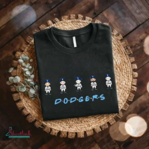 Dodgers Friends Shirt, Dodgers Vintage Heavy Cotton Shirt For Men And Women