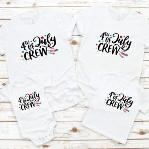 Fourth of July Matching Shirts – Family, Mom & Me Style